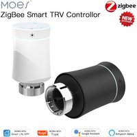 MOES Tuya ZigBee3.0 Neue Heizkörper Stellventil Smart Programmierbare Thermostat Temperatur Heizung TRV Mit Alexa Sprachsteuerung