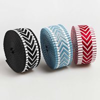 3 Yard 1.5 inch/3..80cm Arrow Jacquarded Nylon Webbing Strap For Purse Bag DIY Crafting