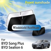 For BYD Song Plus DM i EV Seal U Sealion 6 2020 - 2025 Accessories Front Sunshade Window Heat Insulation Sun Protection Parts