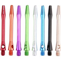 6 Pcs 45mm Professional Darts Shafts Aluminium Alloy 2BA Dart Shaft for Nice Dart Shafts Stems Throwing Set Darts Accessories