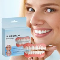 Dentures For Women Men User Friendly Natural Safe Professional False Teeth Easy And Convenient Denture Modification CK848-fro