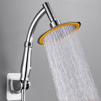 High Quality Dual-purpose Shower Head Extension Arm Handheld ABS Shower Nozzle Rod Silver Shower Arm Bath