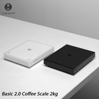 TIMEMORE Black Mirror Basic 2.0 Precision Coffee Electronic Scale 0.1g Accuracy Digital Kitchen Scale Large LCD Display