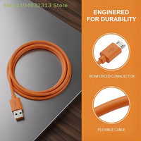petiteUSB Charging Cable 3.3ft For Ring Doorbell 1m Replacement Charger Quick Charge Long Cord Home Power Connectionaccessories