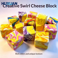 White Chocolate Cream Tea Pie - Handcrafted Crunchy Stress-relieving Handmade Ball Toy That Helps Relieve Stress And Release