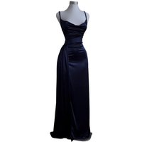 Y2k Hot Girls Pleated Spaghetti Strap Dresses Women Solid Color Sexy Backless Package Hip Slim Slit Long Dress Female Streetwear