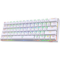 Redragon K630 Dragonborn Hot Swappable 60% Wired Vibrant RGB LED USB Gaming 61 Keys Compact Mechanical Keyboard Pro Software Cus