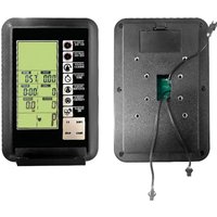 Air Bike Computer with LCD Screen Exercise Machine for Workout Treadmills - Tracks Watts And Time Data for Bicycle Fitness