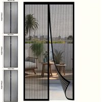 Modern Magnetic Screen Door - Self-Sealing Insect-Proof Mesh Partition Space-Themed Decor for All Living Spaces