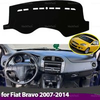 Car Dash Board Cover Avoid Light Pad Instrument Panel Mat Dashboard Cover for Fiat Bravo 2007-2014 2010 2011 2012 2013 Carpets