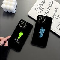 Blohsh B-Billie E-Eilish Phone Case For IPhone 17 15 16 13 Pro Max 14 12 11 Air Xr X 8 7 6 Plus Luxury Back Cover