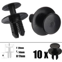 For BMW 3 Series 51471911992 8mm Hole Plastic Trim Clip Trunk LinerAuto Fastener Fixing Plug Expanding Rivet E90 Car Styling