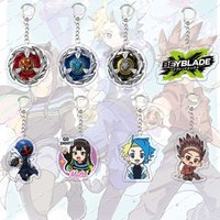 Anime Beyblade X Ekusu Bird Multi Keychains Jaxon Cross Robin Kazami Multi Nana iro Charm Keychains for Accessorie bag Fans Gift