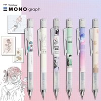 1pc Tombows Cartoon Limited Edition Mechanical Pencil Shake Out Lead 0.5mm Kawaii Stationery Cute School Supplies