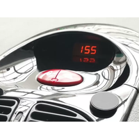 For Peugeot 206 Clock Display for Citroen C2 Instrument Panel Electronic Clock Electronic Time Clock Dismantling Parts