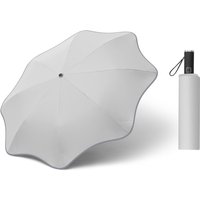 Automatic Folding Sun Umbrella Fashion White Black Business Man Woman Rainproof Strong Windproof Anti UV Parasol Portable Gift