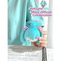 Cute Miku Handheld Mini Fan Portable Rechargeable 3 Speed USB Charging Small Cooling Fan Gift for Anime Fans