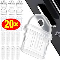 1-20PCS DIY Anti Dust Plugs Charging Port Protector Stopper Cap Covers for ISO Micro 3.5MM Jack Type C Plugs for IPhone Samsung