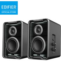 EDIFIER QR30 2.0 Desktop-Lautsprecher 30W RMS Bluetooth 5.4 RGB-Lichteffekte Seidenkalotten-Hochtöner Multipoint-Gaming-Lautsprecher