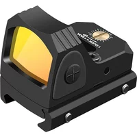 Mini RMR Red Dot Sight Collimator Reflex Sight Metal Compact Scope Fit 20mm Weaver Rail Collimator for Hunting
