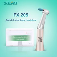 SYJH Dental Contra Angle Handpiece 1:1 Low Speed Nose Cone Suit for ø2.35mm Burs E Type External Water Spray Dentist Tool