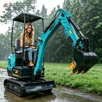 The Latest 2 Ton Efficient Mini Track Excavator Is Suitable For Mini Excavator To Operate Easily And Support Customized