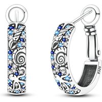 Women Earrings 925 Sterling Silver Fashionable Marine Creature Stud Earrings For Anniversary Wedding Jewelry Gifts