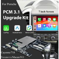 Wireless CarPlay Android Auto Retrofit Decoder Box Kit for Porsche 911 718 Panamera Macan Cayenne 2010-2016 PCM3.1 System