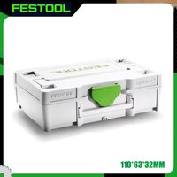 FESTOOL 205398 205399 SYSTAINER Mini Tough Case XXS 33 Drill Bit Accessories 110*63*32MM Sold Separately Storage Tool Box
