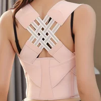 Adjustable Posture Corrector Back Support Belt Spine Alignment Waist Trainer for Men and Women Abdominal Waist Correction