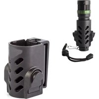 Tactical Flashlight Holster Duty Belt Universal Torch Carry Case Outdoor Flash Light Adjustable Flashlight Holder