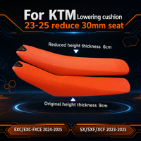 Motocross Bench Seat 30mm Lower Than Original For KTM EXC EXCF SX SXF XC XCF XCW XCFW 125-500 2023 2024 Enduro Motorcycle 250