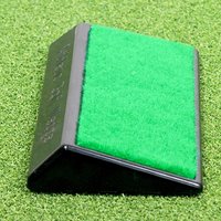 Golf Swing Trainer Compact Portable 15-Degree Alignment Correction Pedal Foot Wedges Golf Training Aid