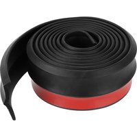 2,5 M Auto Frontschürze Lip Gummi Streifen 60mm Breite Lippen Rock Schutz Außenleisten Auto Aufkleber Zubehör Universal