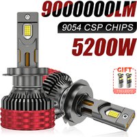HYNBYZJ H4 H7 LED CANBUS H11 H1 H3 9005 HB3 9006 HB4 9007 9008 9012 LED Headlights 5200W High Power 6000K Car Headlamp Buld 12V