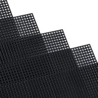 DIY Handmade Plastic Canvas Sheet Plastic Mesh Canvas Sheets Eye Mesh for Embroidery Acrylic Yarn Crafting Crochet Projects