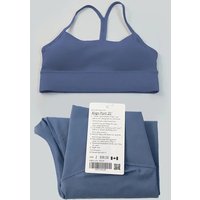women 2 Pieces Yoga Set Women Sportswear Gym Top Y-shape Bra Fitness High Waist Leggings Workout Sports Clothes Tracksuits