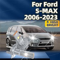 LED Car Lights 30000LM Mini Lamp CSP Wireless Headlight Bulbs 6000K For Ford S-MAX SMAX 2006-2023 2009 2010 2011 2012 2013 2014