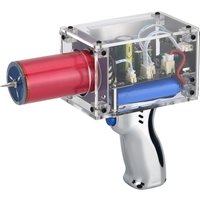 Third Generation Plus, offizielle verbesserte Version, 80 W, 6 A, Tesla-Spulenpistole, tragbarer magnetischer Energiegenerator mit Netzteil