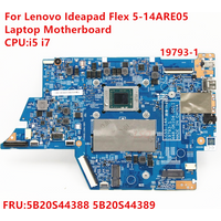 19793-1 For Lenovo Ideapad Flex 5-14ARE05 Laptop Motherboard with CPU R3-4300U FRU:5B20S44388 5B20S44389 100% Test