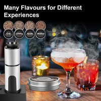 Portable Molecular Cuisine Smoking Gun, Smoke Infuser, Food Cold Smoke Generator, Meat Burn Smokehouse Cooking For BBQ Grill
