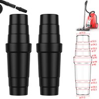 Universal Vacuum Cleaner Hose Adapter Converter Replacement Parts31.5/32.5/34.5/35.5/37/38/40/44/45mm Connector Accessories