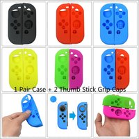 Silicone Cover Game Handle Protective Shell Spray Oil For Switch