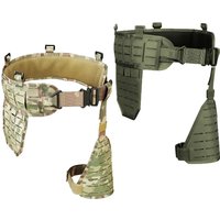 Tactical Molle Waist Girdle Set Militar Airsoft CS Combat Belt With Drop Leg Band Strap Hunting Pistol Holster Equipment