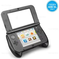 Protective Hand Grip Holder Case Plastic Bracket Stand Compatible With Nintendo New 3DS XL LL Console Video Game (New Version)