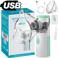 Nebulizator medyczny inhalator na astmę Mini ręczny automatizer dzieci dorosły dzieciak wdech parowy domowy nebulizator opieka zdrowotna