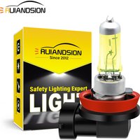 H16 Halogen Fog Light Bulb 12V 19W Warm White 3000K Car DRL Fog Lamp OEM Replacement for Toyota RAV4 Honda Nissan Subaru Mazda