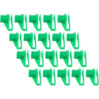 20Pcs Car Bumper Self-tapping Base Clips Wing Mounting Grommet Nuts Screws for Audi Ford Focus Opel Vauxhall 1404969 / 24449408