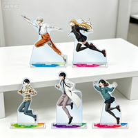 Anime Blue Period Yatora Yaguchi Ryuji Ayukawa Maru Mori Acrylic Figure Stand Model Plate Keychains Desktop Ornament