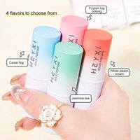 4-Pack Solid Perfume Balm Set 4 Fresh Scents Portable Pocket Size Travel-Friendly Fragrance Balm for Daily Use & On-the-Go Cos